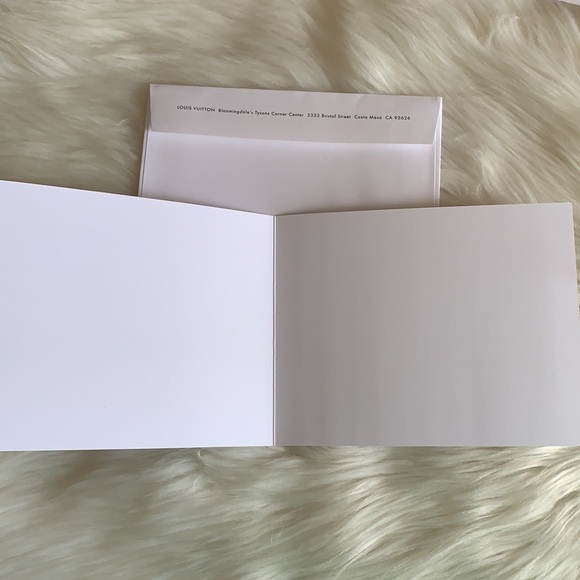 Louis Vuitton Blank Card Vintage Trunk Design - Picture 7 of 7